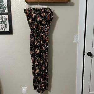 NWT Floral Jumpsuit